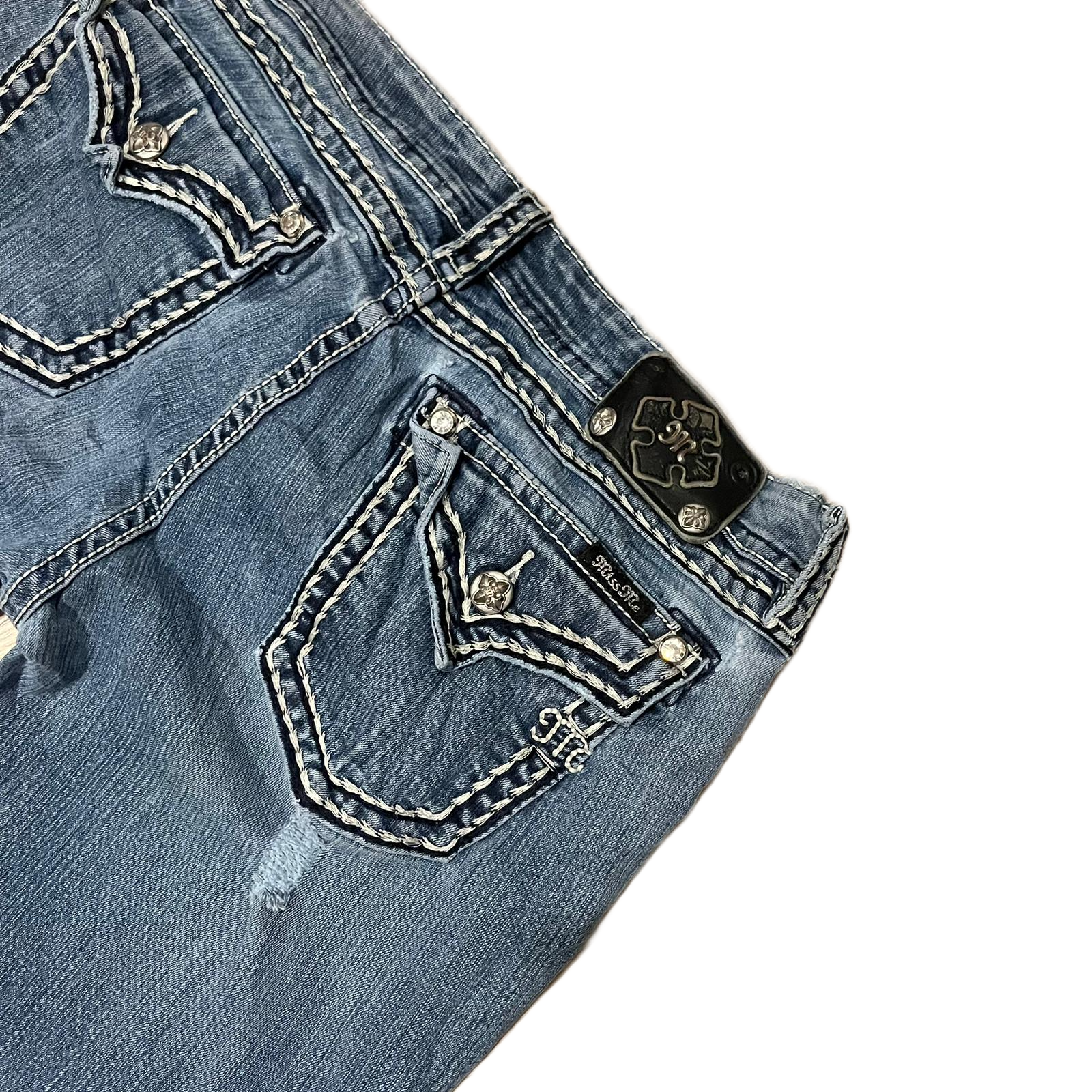 Miss Me Jeans Baggy Bootcut Größe 34