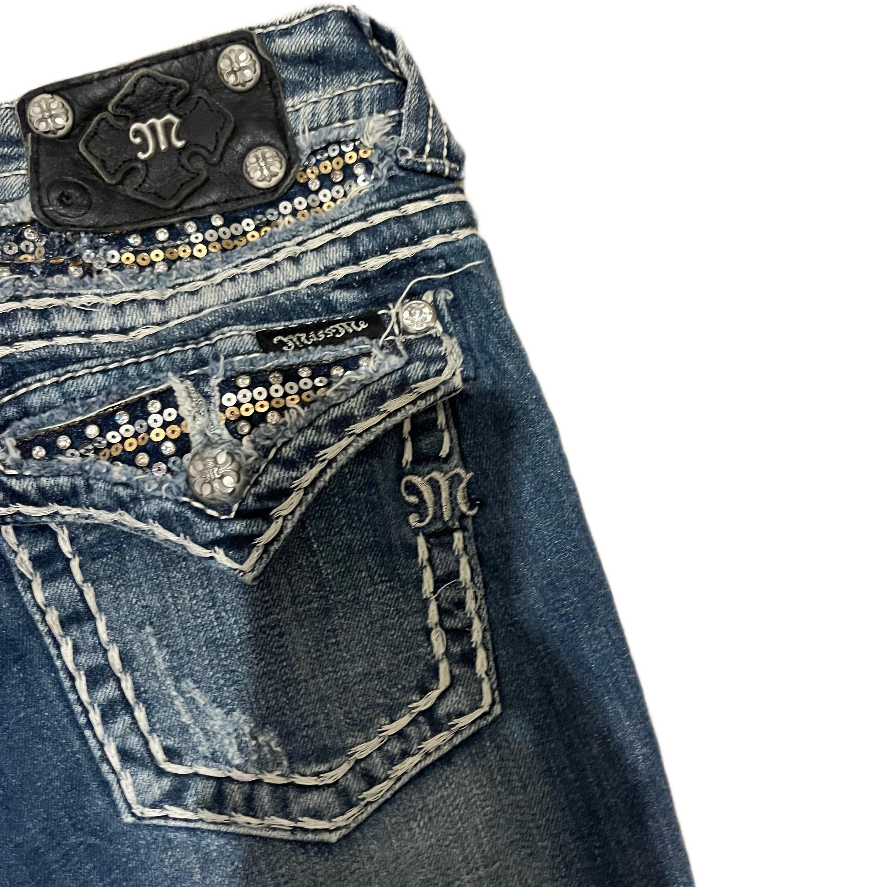 Miss Me Bootcut Flared Jeans Größe 29
