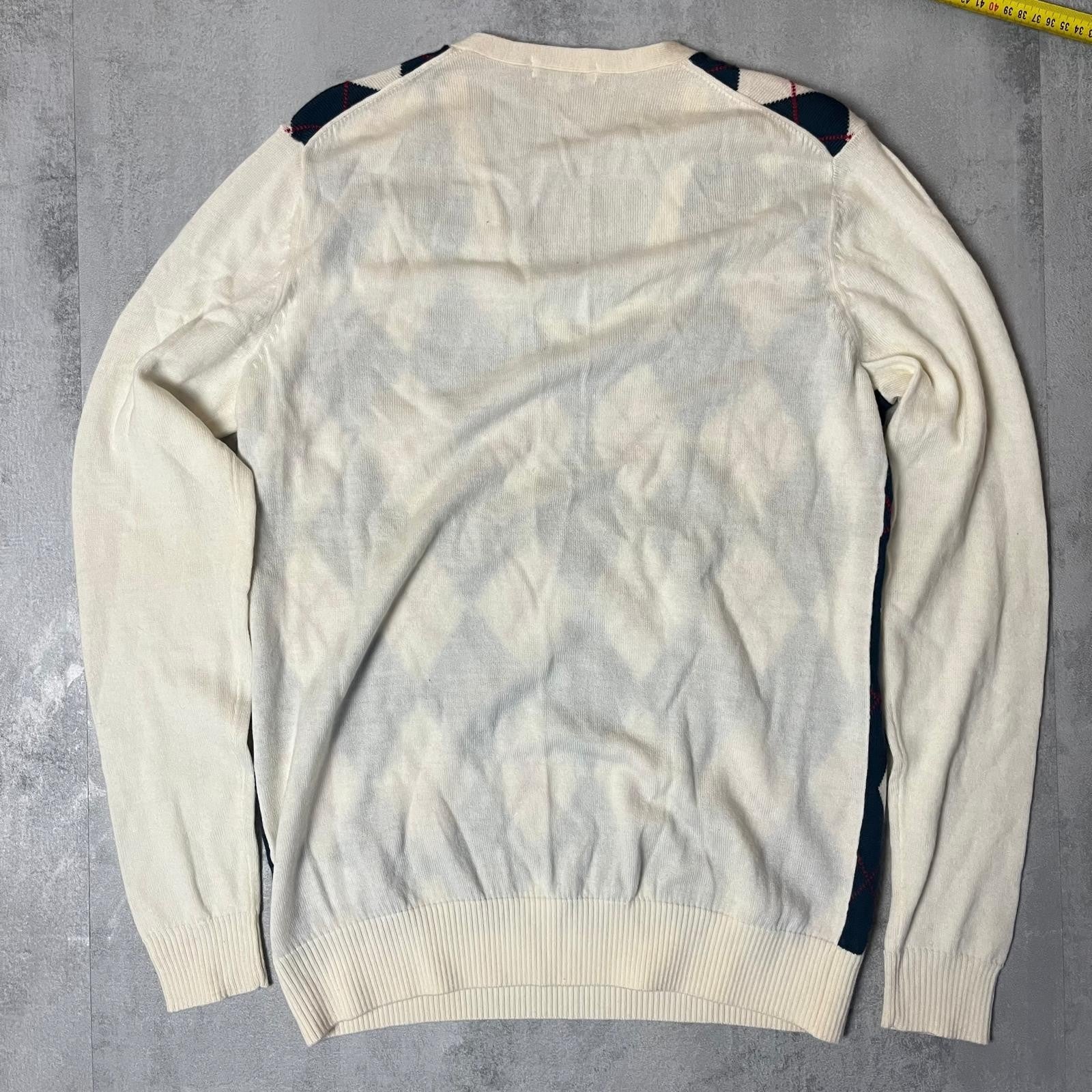 Lacoste Vintage Pullover Sweater Hoodie Größe S