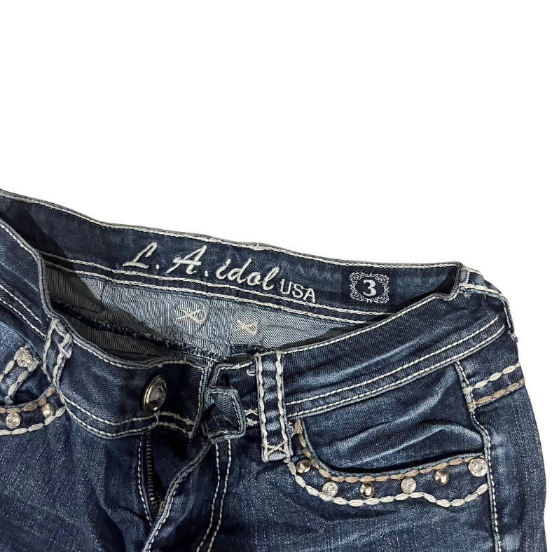 LA Idol Damen Jeans Große 29