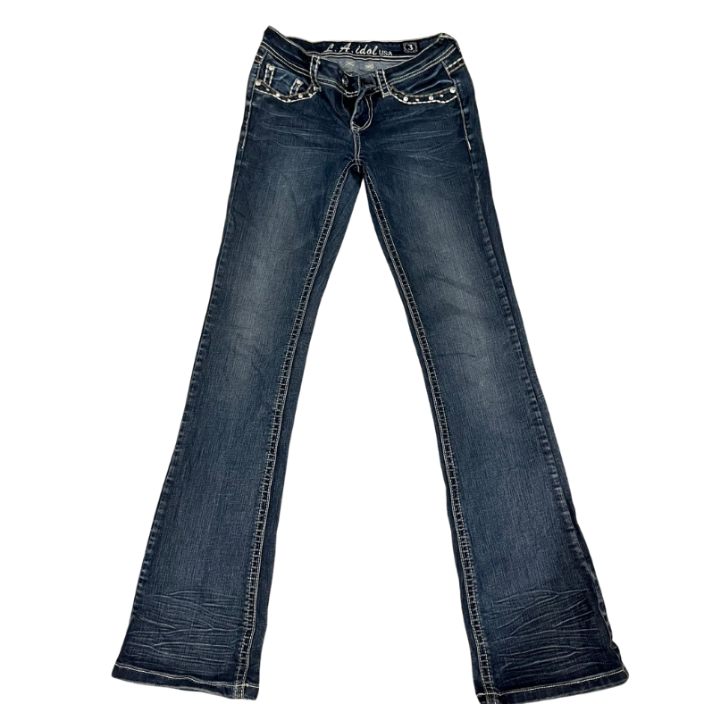 LA Idol Damen Jeans Große 29