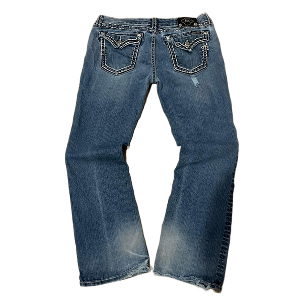 Miss Me Jeans Baggy Bootcut Größe 34