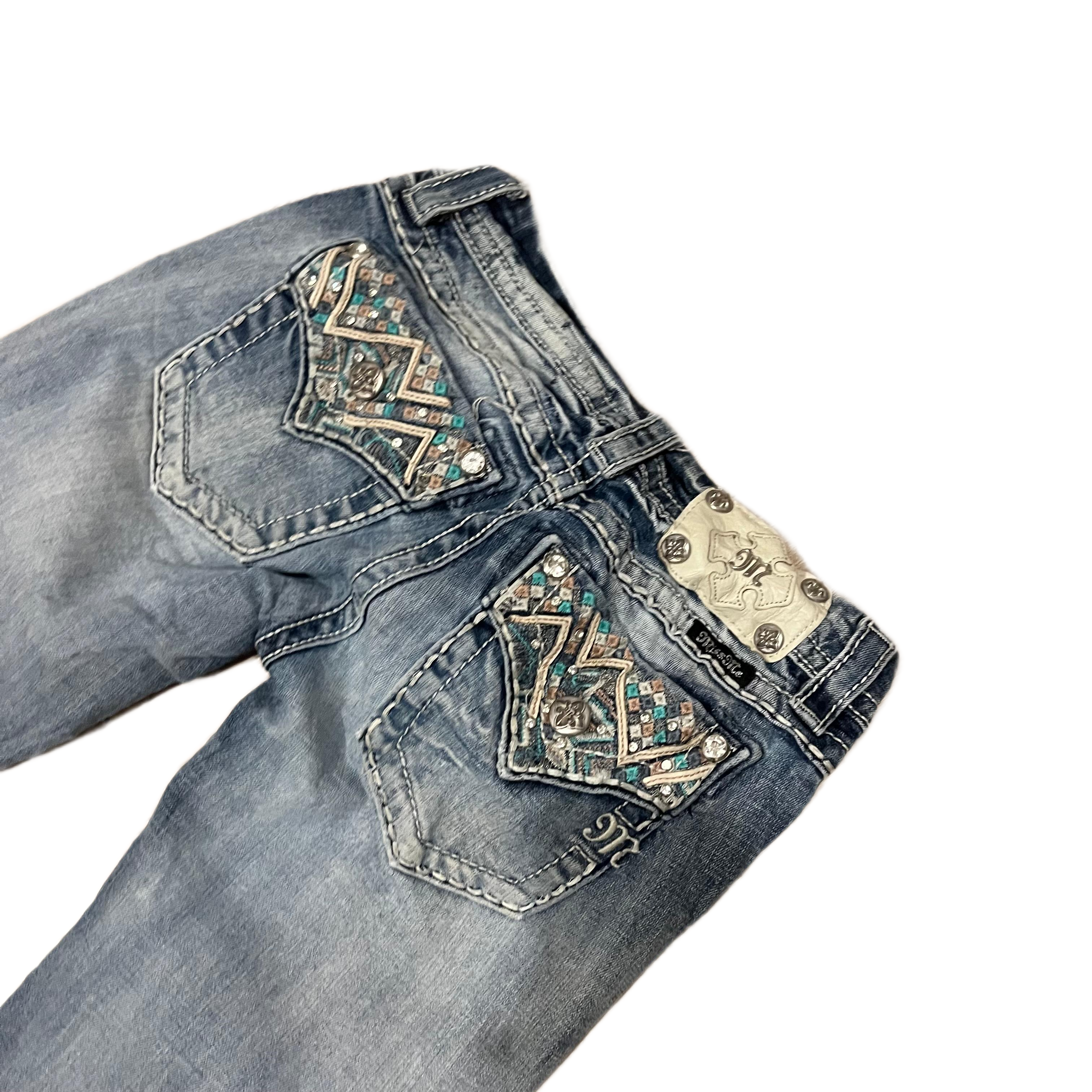 Miss Me Bootcut Flared Jeans Größe 25