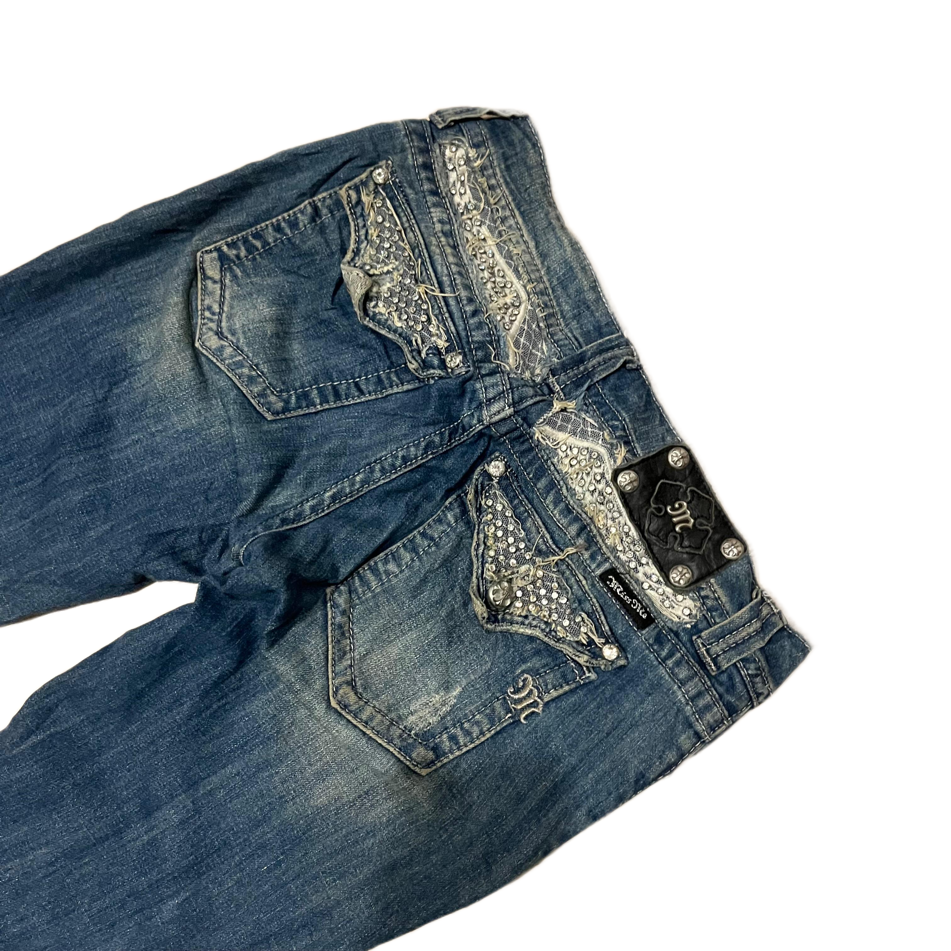 Miss Me Bootcut Flared Jeans Größe 30
